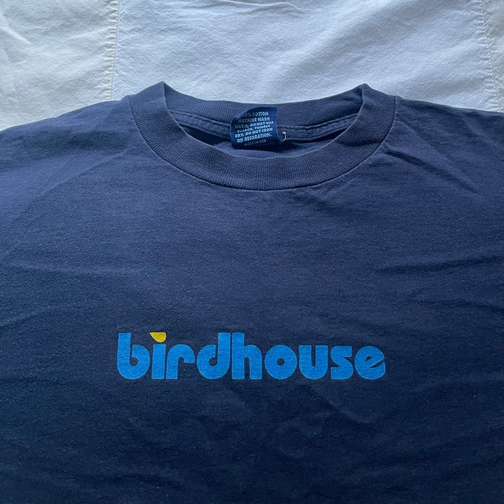Vintage 90s Birdhouse Skateboard Logo T Shirt